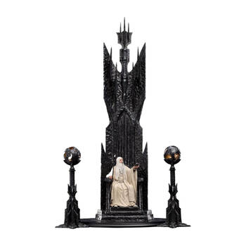 The Lord of the Rings - Saruman the White on Throne 1:6 Scale Statue