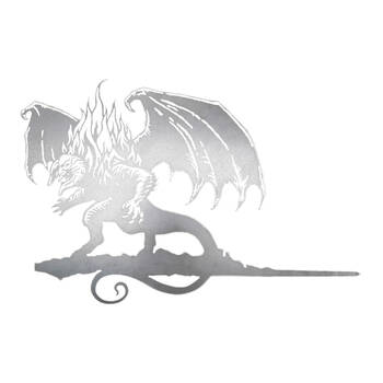 The Lord Of The Rings Balrog Metalbird Corten Steel Silhouette