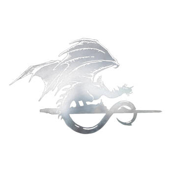 The Lord Of The Rings Fell Beast Metalbird Corten Steel Silhouette