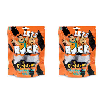 2PK Warner Bros Flintstone Bedrock Scented Bath Fizzers 180g Cedarwood & Lime