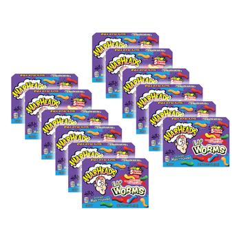 12PK Warheads 99g Lil Worms Theatre Box 