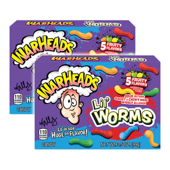 2PK Warheads 99g Lil Worms Theatre Box 