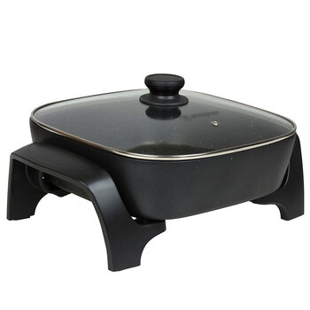 Westinghouse 12" Black Electrical Fry Pan