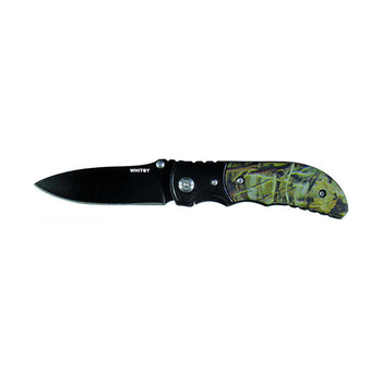 Whitby Knives Survival/Camping SS Lock Knife Camo - 2.75'' Blade