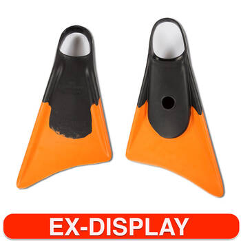 Makapuu Scuba Swimming Fin US 11-12.5 Large - Black/Orange