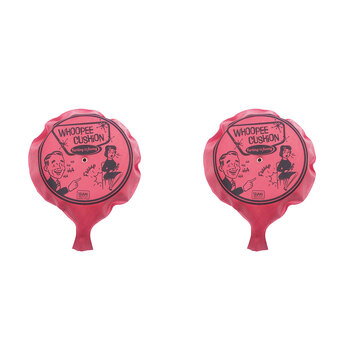 2PK Legami Whoopee Cushion Farting Joke/Prank Sofa Toy