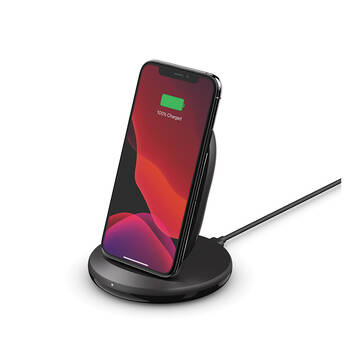 Belkin BoostCharge Wireless 15W Charging Stand - Universally compatible - Black
