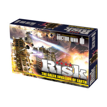 Risk Doctor Who Edition Tabletop Board Game Family Night 10y+