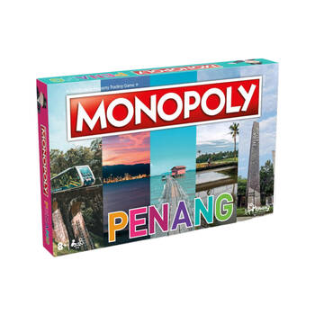 Monopoly Penang Edition Kids/Family Board Game 8y+