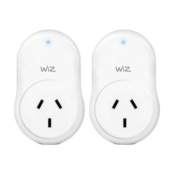 2PK WiZ Connected Smart Wall Socket Plug W/ Smartphone/Voice Control AU/NZ