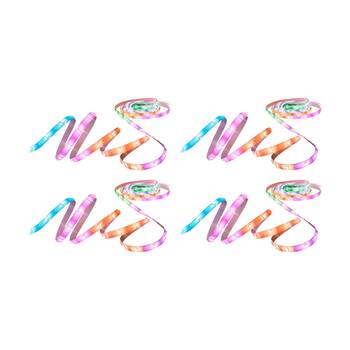 4PK WiZ Connected Gradient Color & Tunable White Strip Light 5M