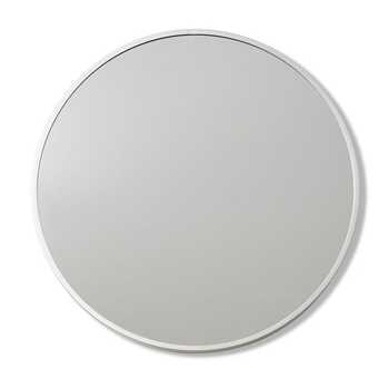 E Style Janelle 90cm Metal/Glass Wall Mirror - Silver