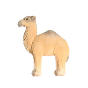 Wudimals Dromedary Handmade Wooden Animal Toy Carved Figurine Kids 3y+