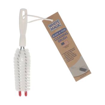 White Magic Mixer Blade & Tool Cleaning Brush Scrub Universal Fit - White