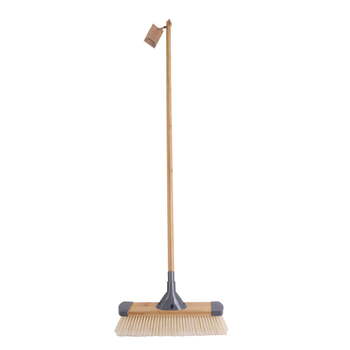 Eco Basics 126x30cm Broom Dirt/Debris Home/Kitchen Cleaner