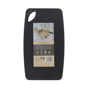 Eco Basics Mini Wood Pulp Cutting/Chopping Board - Black