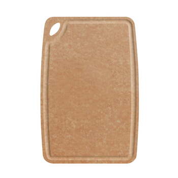 Eco Basics 30x45cm Wood Pulp Kitchen Carving Board - Natural