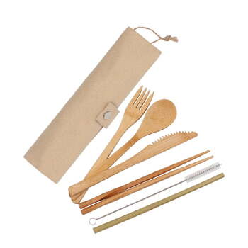 Eco Basics Reusable Cutlery Set Spoon/Fork/Knife Tableware