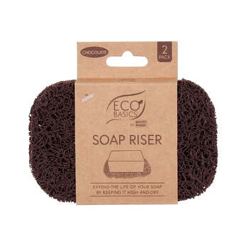 Eco Basics Soap Riser/Elevator Holder Storage - Chocolate