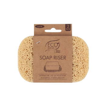 Eco Basics Soap Riser/Elevator Holder Storage - Latte