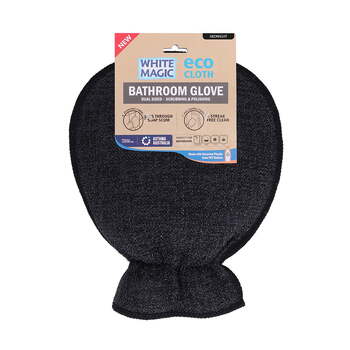 Eco Cloth Bathroom Glove Surface Cleaner Dual Sided - Midnight