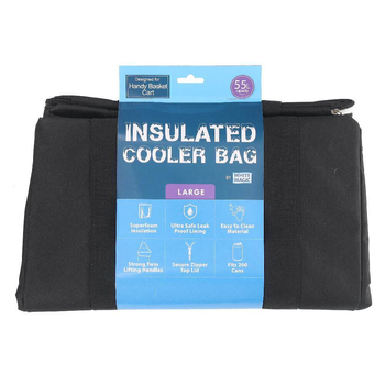 White Magic Insulated Cooler Bag For Handy Trolley Basket Cart Large 55L