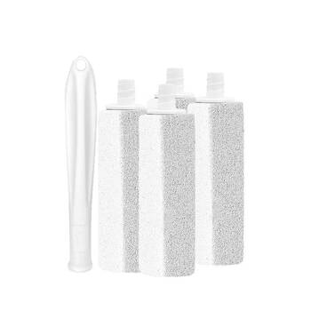 4pc White Magic Pumice Stone Toilet Bowl Eraser Replaceable 22cm