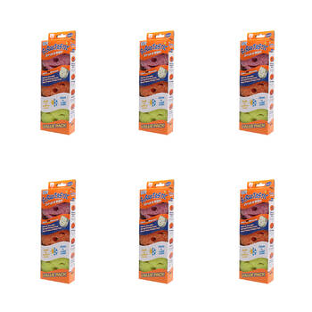 6x 3pc White Magic Scrubtastic Scrub & Wipe Cleaning Sponge