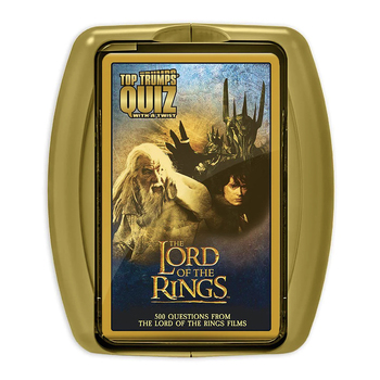Top Trumps Quiz Lord of The Rings Playing Card Game/Collection 12+