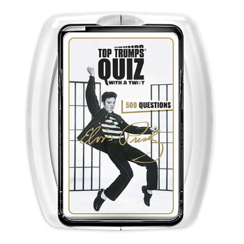 Top Trumps Quiz Elvis Playing Card Game/Collection 12+