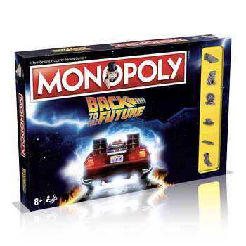 Monopoly Back to the Future Edition Tabletop Board Game 8+
