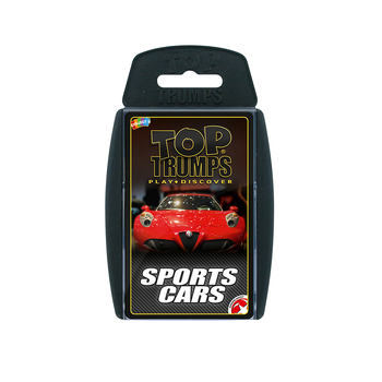 Top Trumps Sports Cars Playing Card Game/Collection 5+