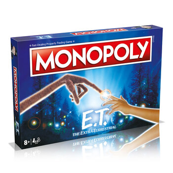 Monopoly ET Edition Tabletop Family Board Game 8+
