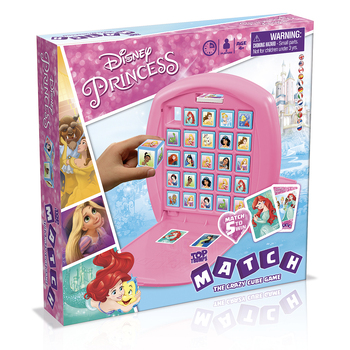 Top Trumps Match Disney Princess Kids Tabletop Matching Game (Refresh) 4+