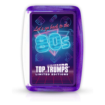Top Trumps Lets Go Back To The 80s Playing Card Game Limited Edition 5+