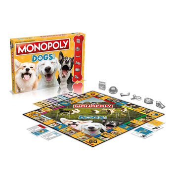 Monopoly Dogs Family Tabletop Themed Board Game 8+