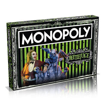 Monopoly Beetlejuice Family Tabletop Themed Board Game 12+