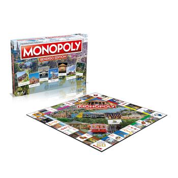 Monopoly - City Editions Bendigo Family Tabletop Themed Board Game 8+