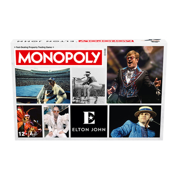 Monopoly Elton John Family Party Tabletop Board Game 12+