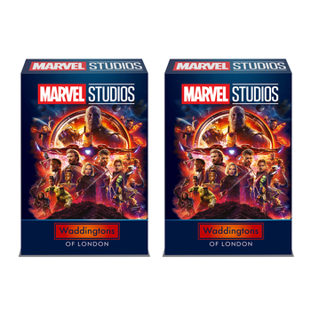 2PK Waddingtons No. 1 of London Playing Cards: Marvel Cinematic Universe 5+