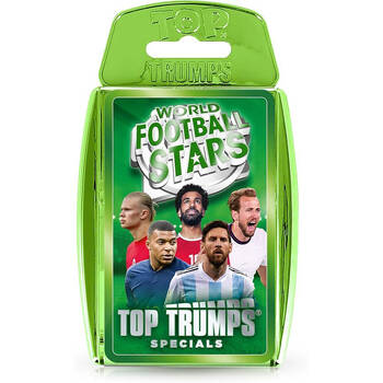 Top Trumps Specials World Football Stars Kids Card Game Green 5+