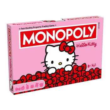 Monopoly Hello Kitty Family Party Tabletop Board Game 8+