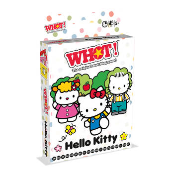 Whot! Hello Kitty Edition Family and Kids Fast Paced Card Game 5+