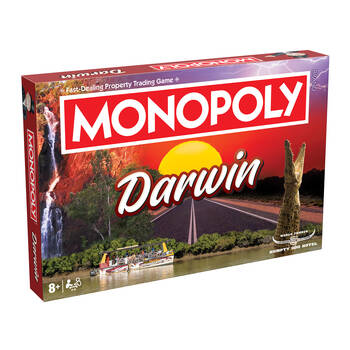 Monopoly Darwin Australia Edition Strategic Family Board Game 8+