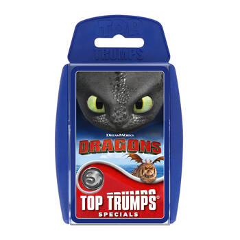 Top Trumps How to Train Your Dragons Edition Family and Kids Card Game 5+