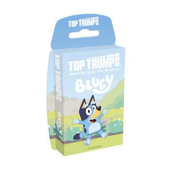 Top Trumps Bluey Edition Family and Kids Trivia Card Game 5+