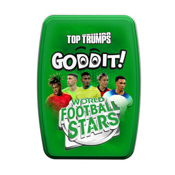 Top Trumps World Football Stars Edition GODDIT! Family and Kids Card Game 5+