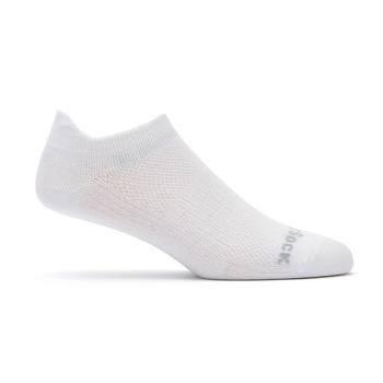 Wrightsock Coolmesh II Tab White Unisex Socks M AU 4-7.5 Mens/6.5-9 Womens