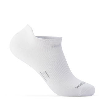 Wrightsock Eco Run Tab White Unisex Socks S AU 4-6 Womens