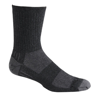 Wrightsock Eco Hike Crew Charcoal Unisex Socks XL AU 12+ Mens